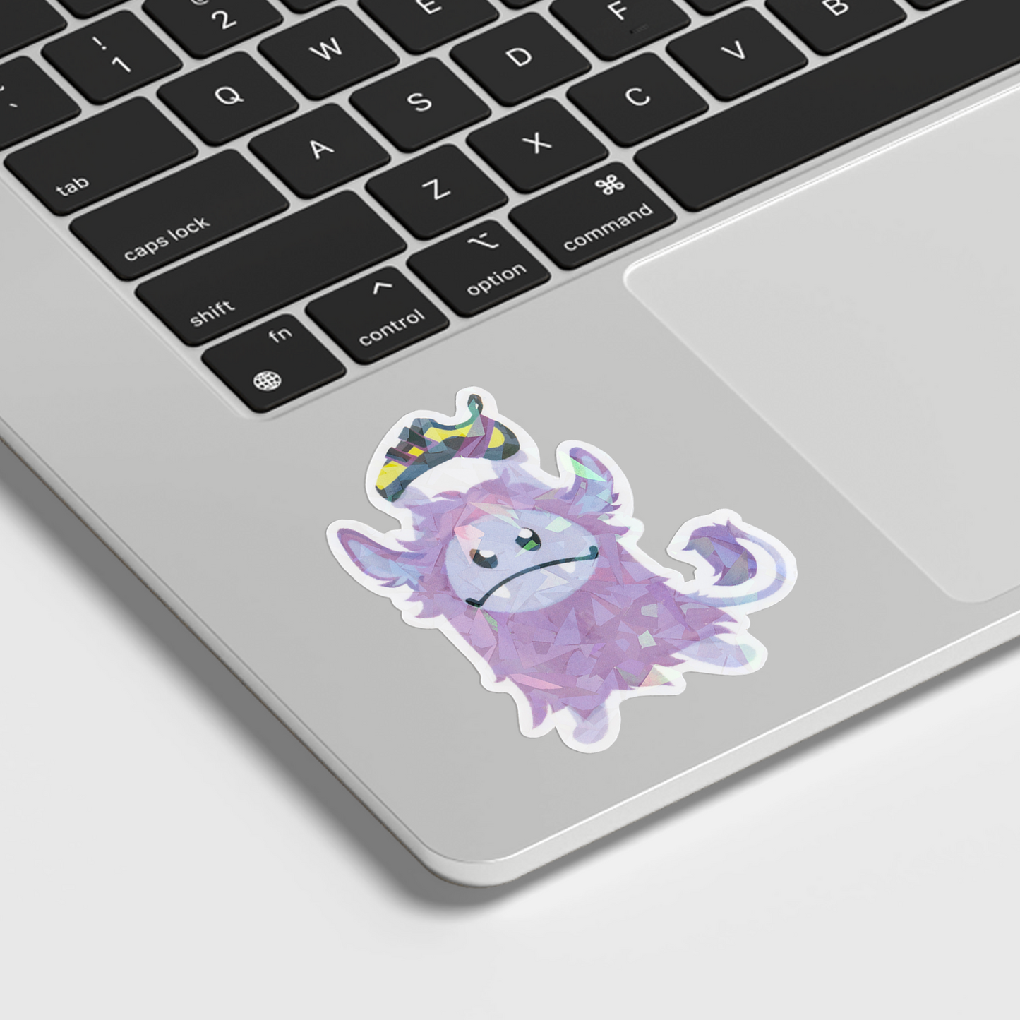 Zura Climbing Shoe Die-Cut Holographic Sticker