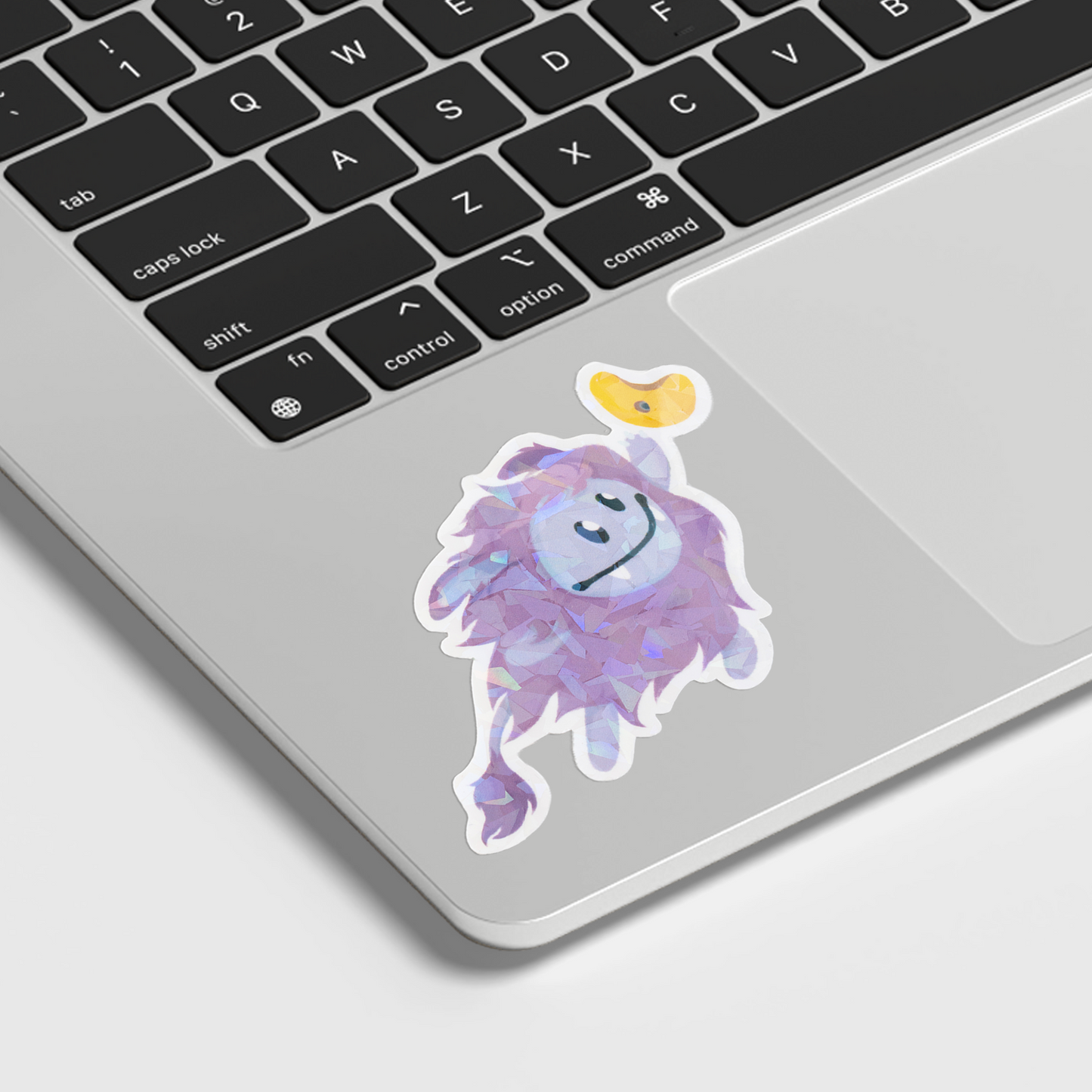 Zura Dynamic Move Die-Cut Holographic Sticker
