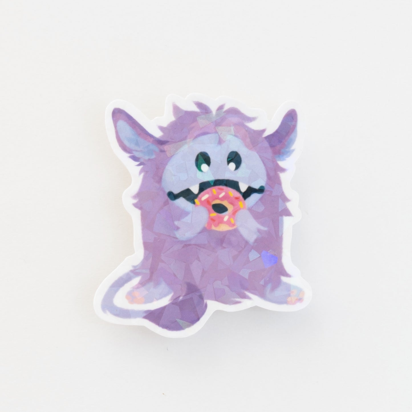 Zura Doughnut Die-Cut Holographic Sticker