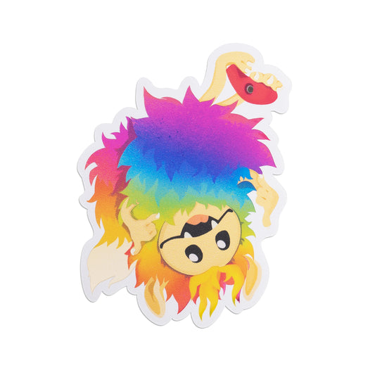 Moochi Bat Hang Die-Cut Reflective Sticker