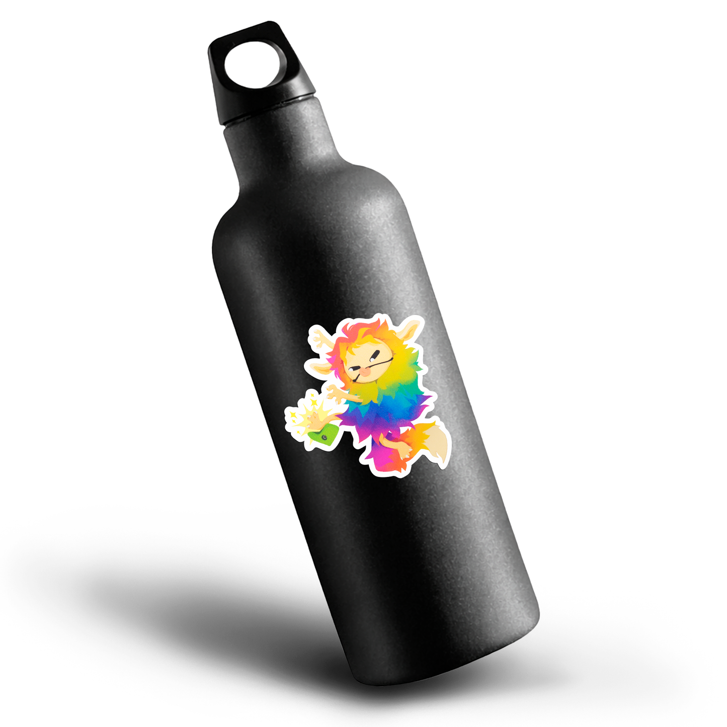 Moochi Heel Hook Die-Cut Reflective Sticker