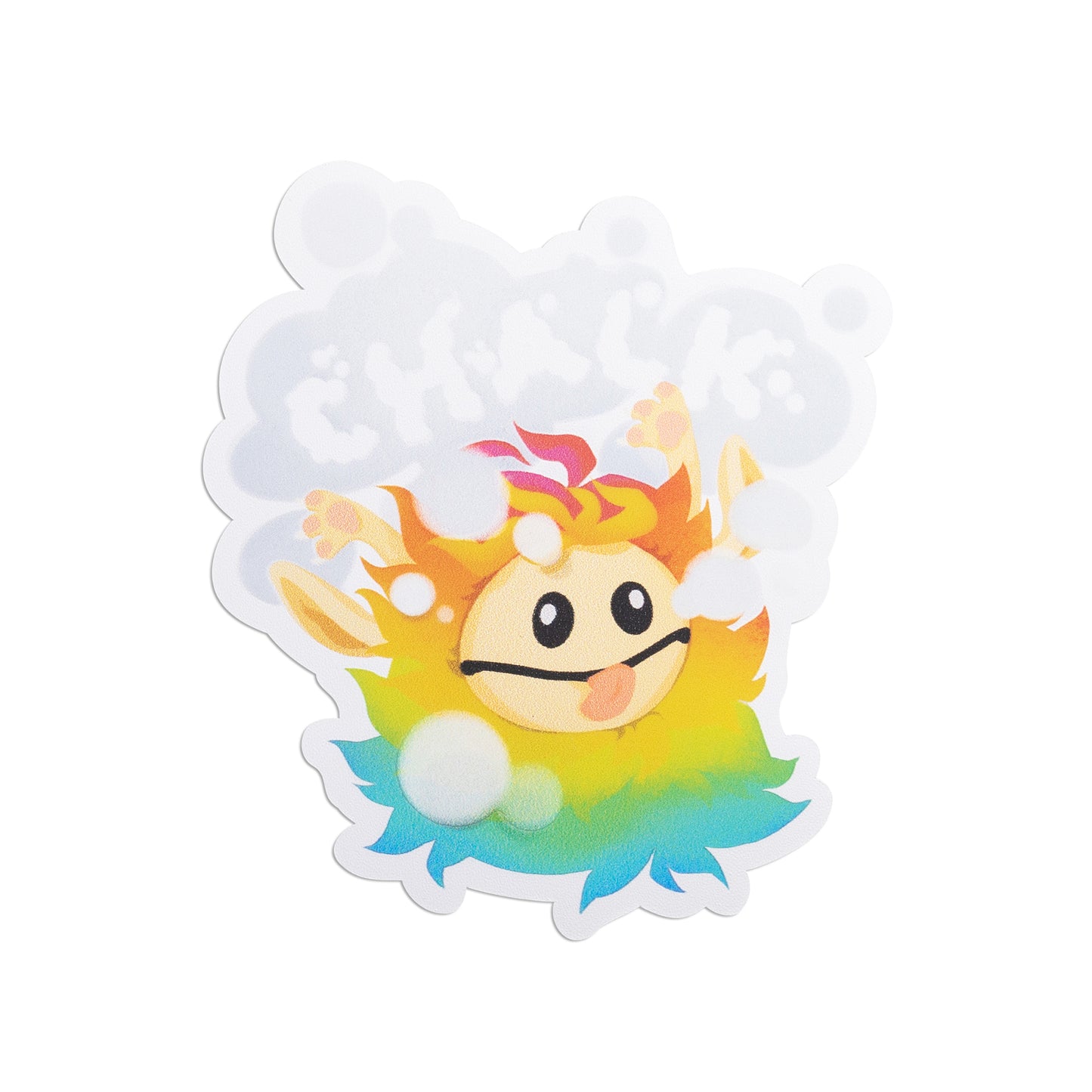 Moochi Chalk Die-Cut Reflective Sticker