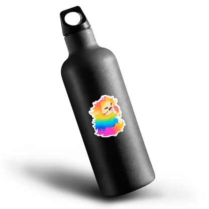 Moochi Ice Cream Die-Cut Reflective Sticker