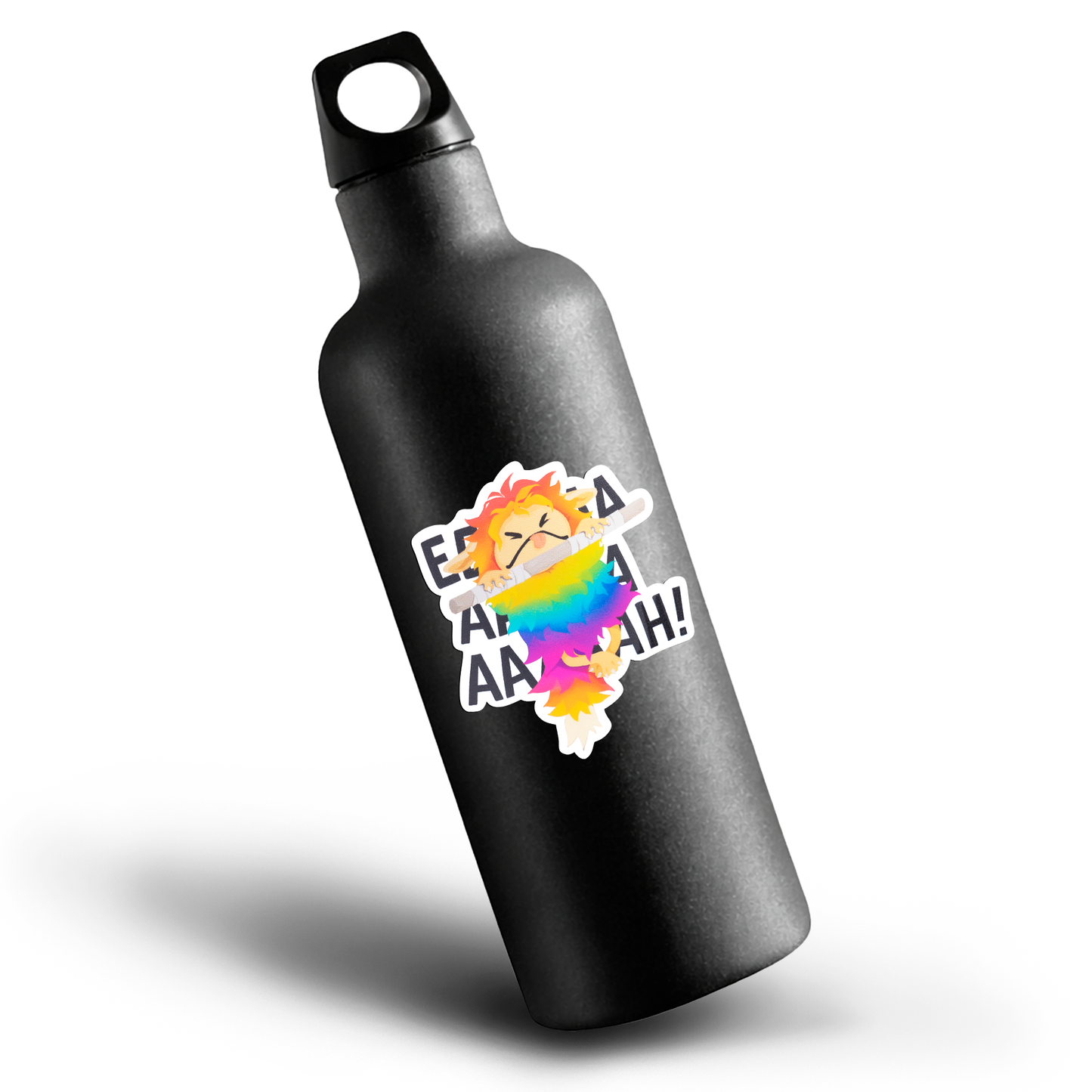 Moochi Pull-Up Die-Cut Reflective Sticker