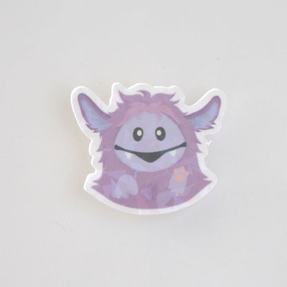 Zura Waves Hi Die-Cut Holographic Sticker