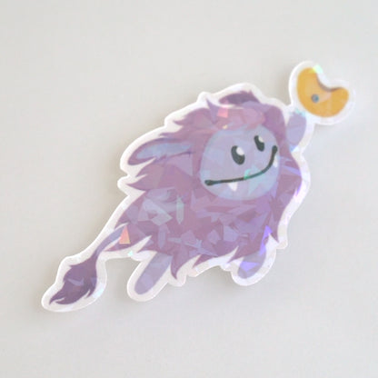 Zura Dynamic Move Die-Cut Holographic Sticker