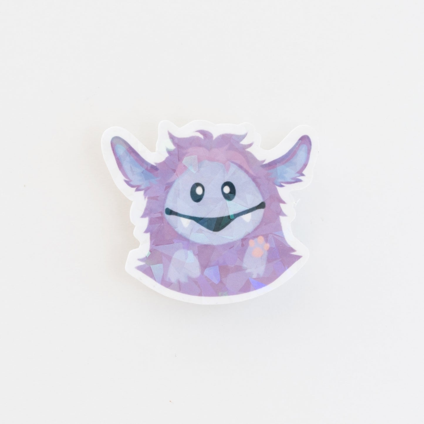 Zura Waves Hi Die-Cut Holographic Sticker